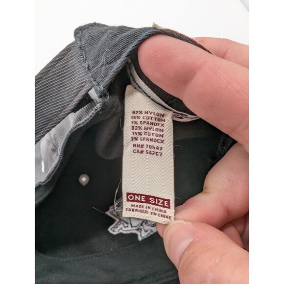 Pittsburgh Penguins Hat Cap One Size NHL Hockey Embroidered Black Adjustable - Picture 7 of 8